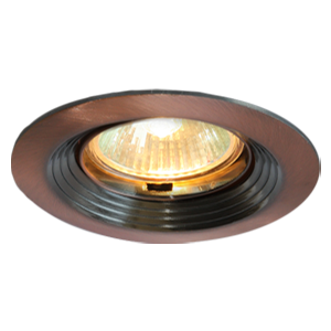 Светильник галоген Росток ELP114 RAB(медь) MR16 G5.3 max50W (Кратер)